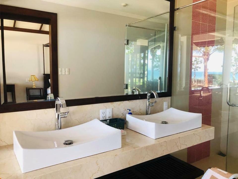Golden Lotus Resort Ke Ga Bagian luar foto